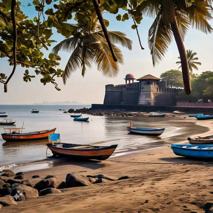 Mahim Beach and Fort Mahim Beach and Fort