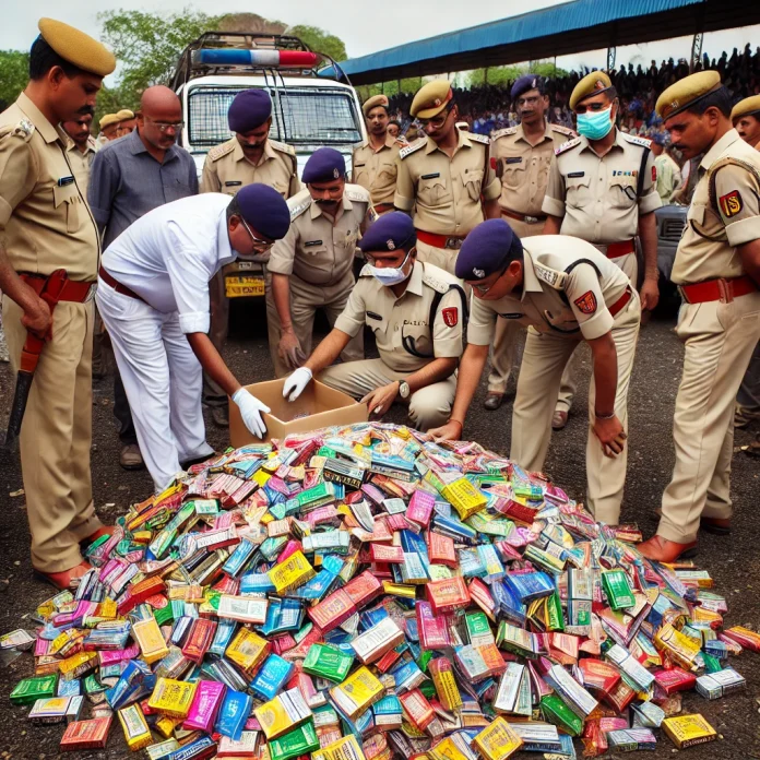 Gutkha Seized in Ambajogai Gutkha Seized in Ambajogai