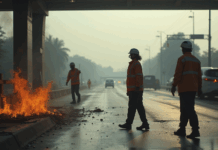 MNS Workers Vandalize Toll Booth in Maharashtra’s Washim MNS Workers Vandalize Toll Booth in Maharashtra's Washim